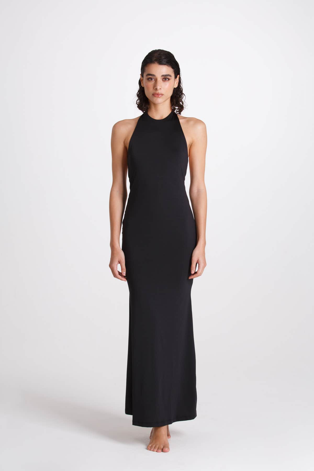 Vestito Lungo Elena Nero