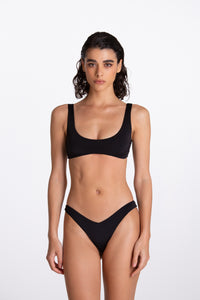 Bikini a fascia Allegra Nero