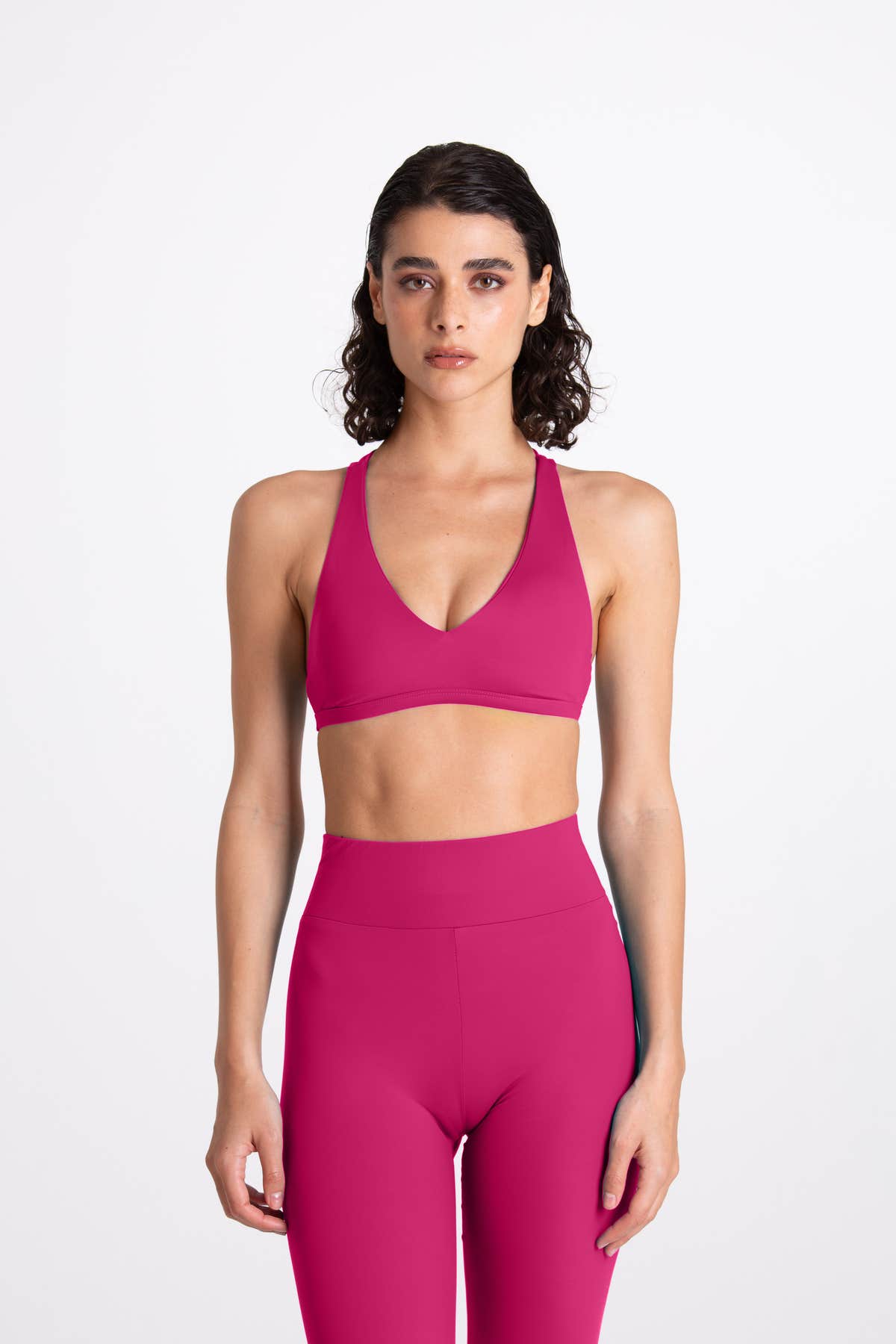 Top Sportivo Fucsia