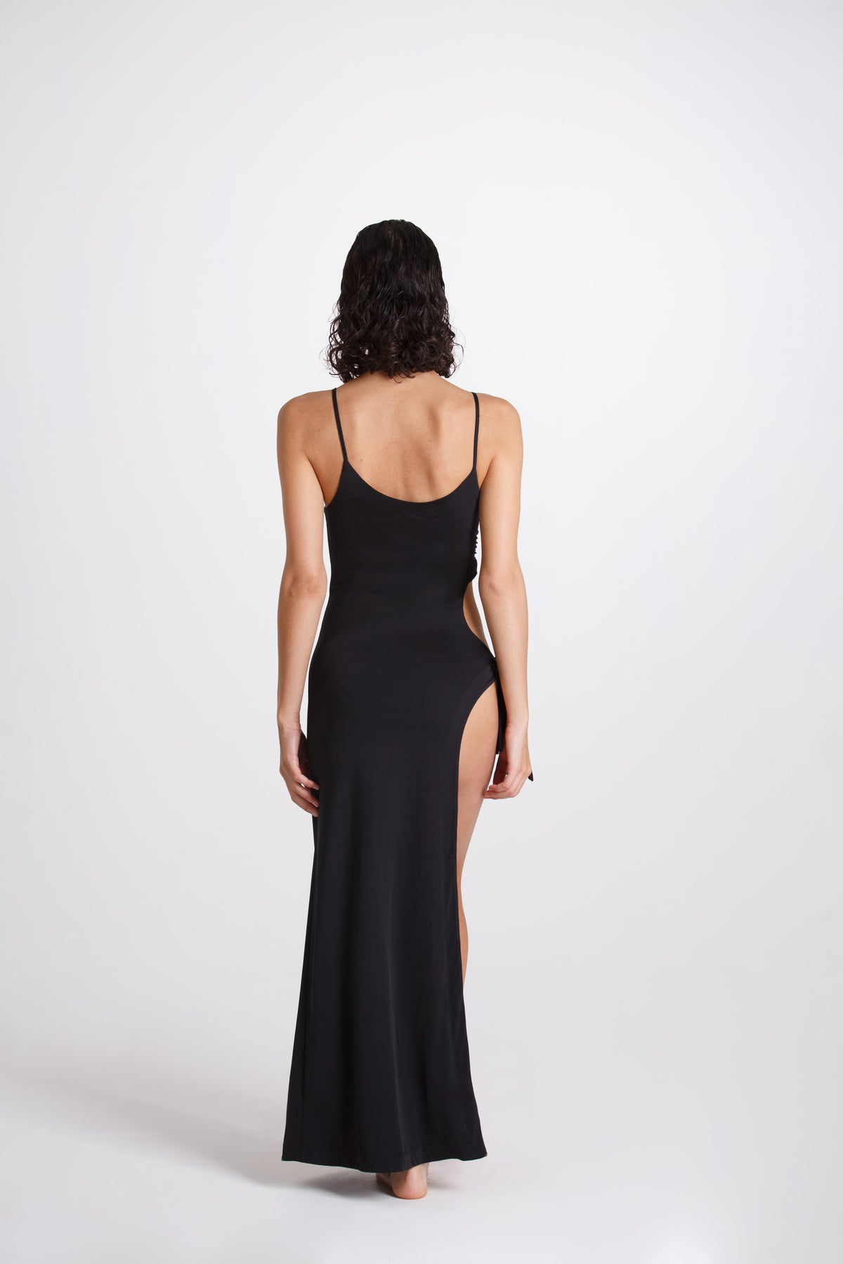 Vestito con Fiocco Nero