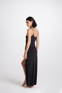 Vestito con Fiocco Nero