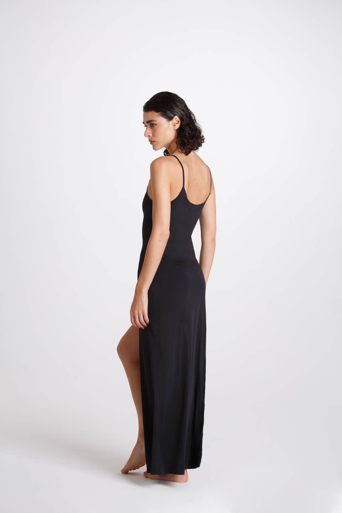 Vestito con Fiocco Nero