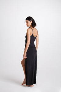 Vestito con Fiocco Nero
