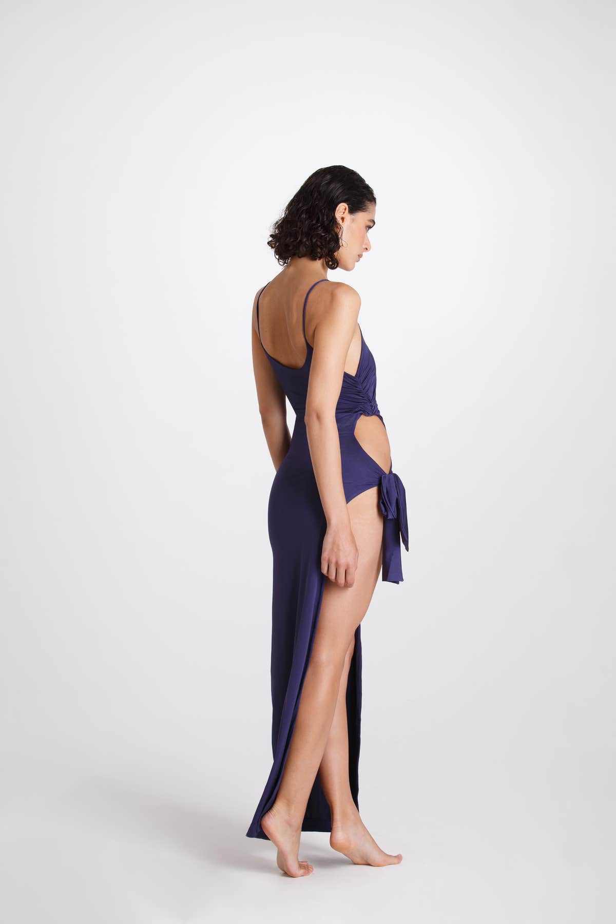 Vestito Lungo Fiocco Intensity