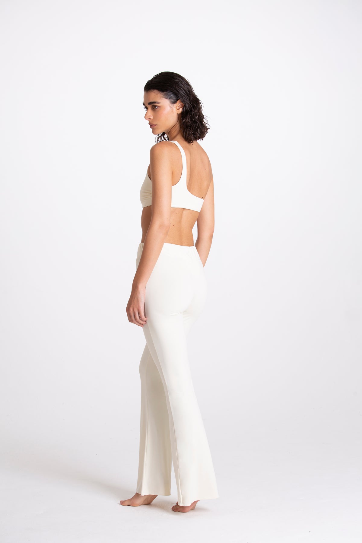 Pantalone Classico Avorio