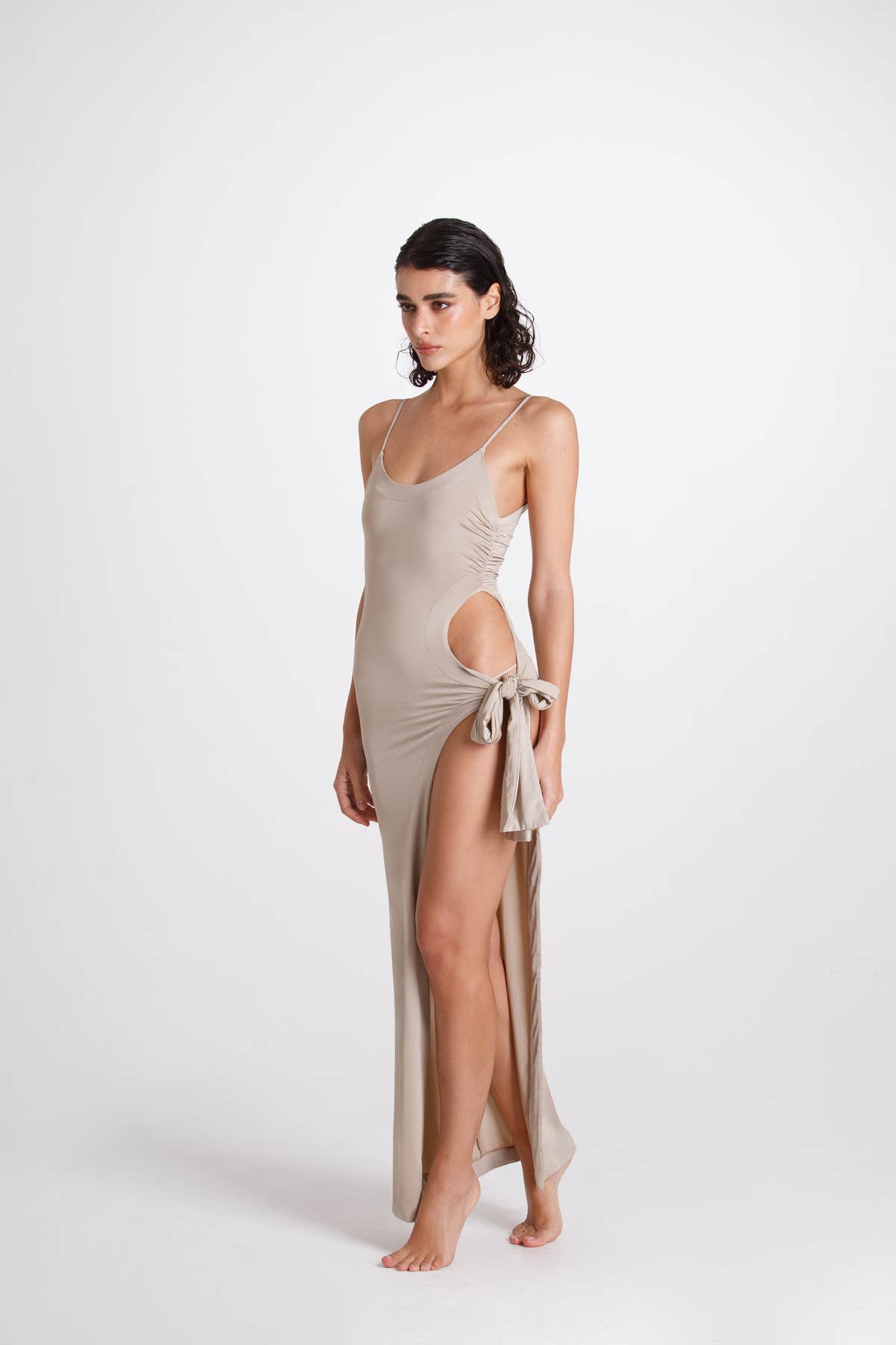 Vestito Lungo Fiocco Bond