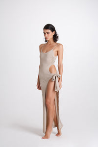 Vestito Lungo Fiocco Bond