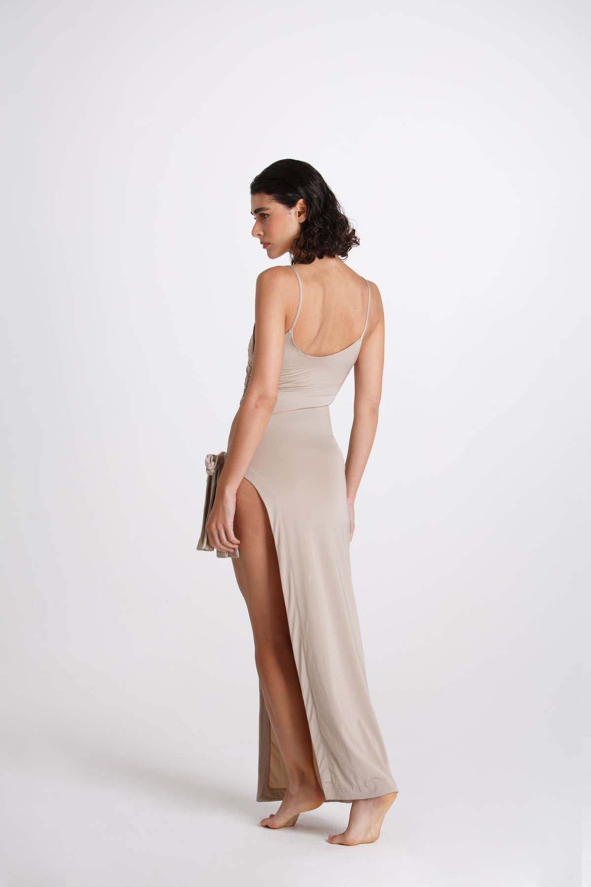 Vestito Lungo Fiocco Bond