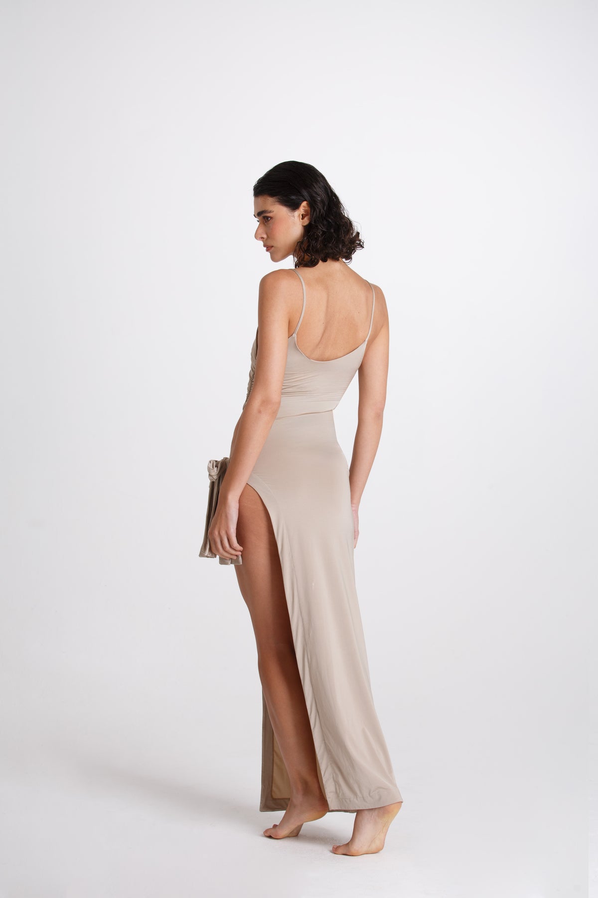 Vestito Lungo Fiocco Bond