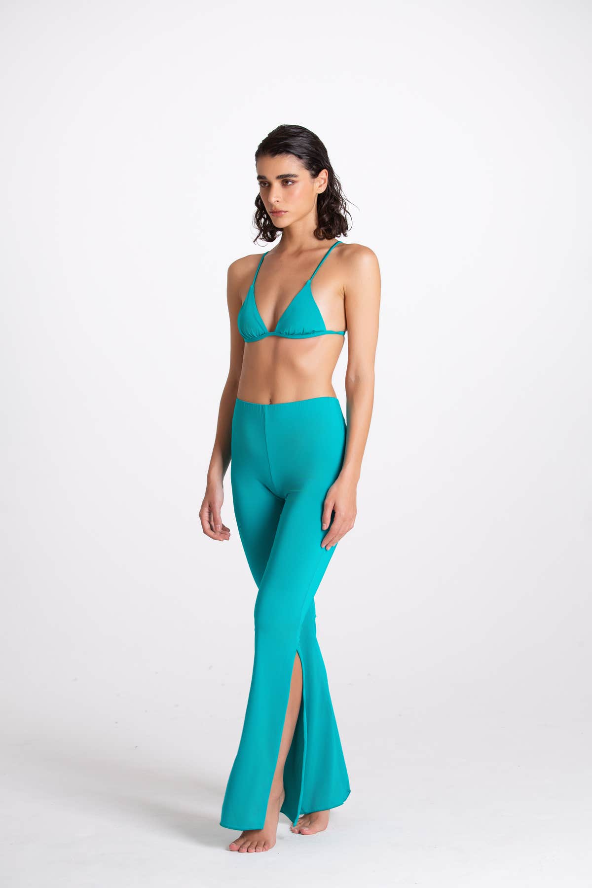 Pantalone Spaccato Mangrovia