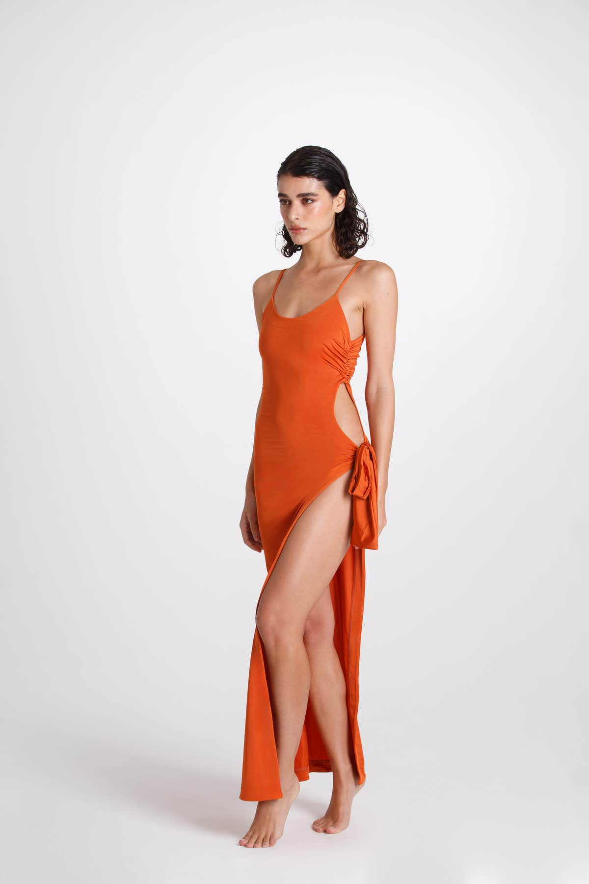 Vestito Lungo Fiocco Ice Tea