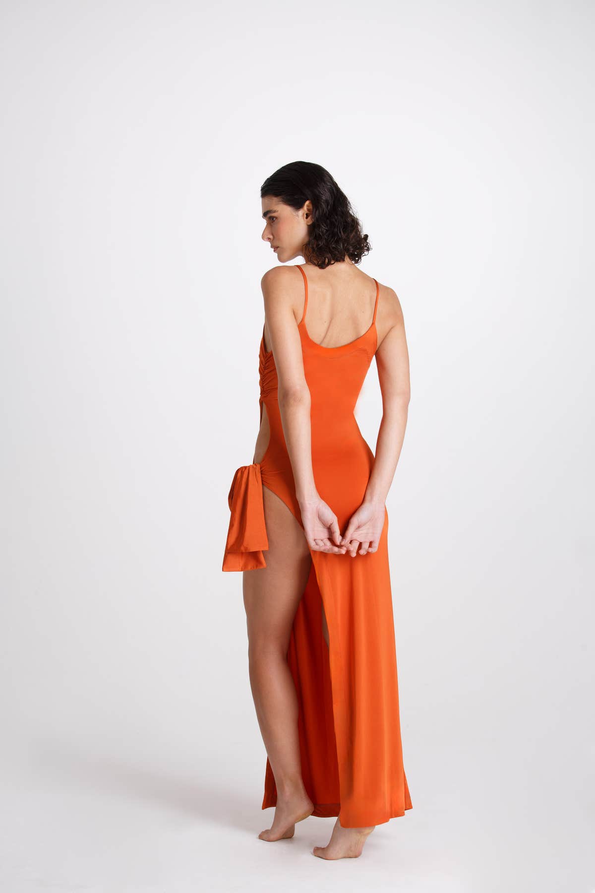 Vestito Lungo Fiocco Ice Tea