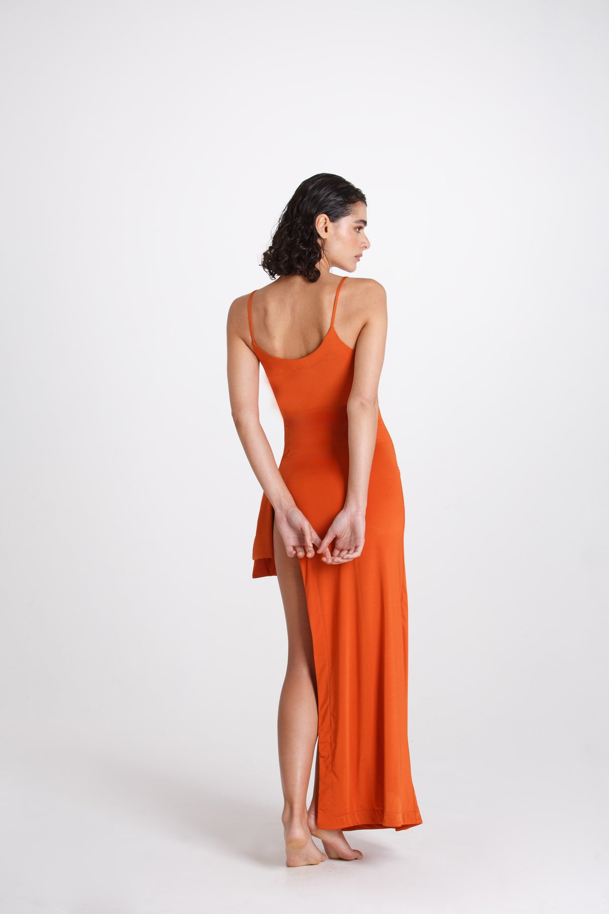 Vestito Lungo Fiocco Ice Tea