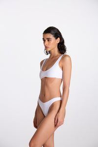 Bikini a fascia Allegra Bianco