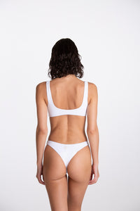 Bikini a fascia Allegra Bianco