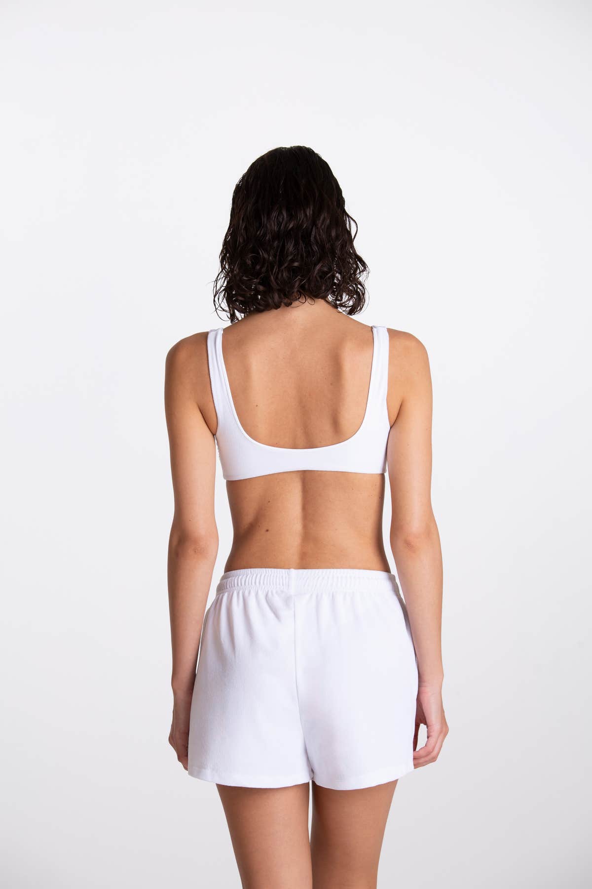 Women's White Shorts