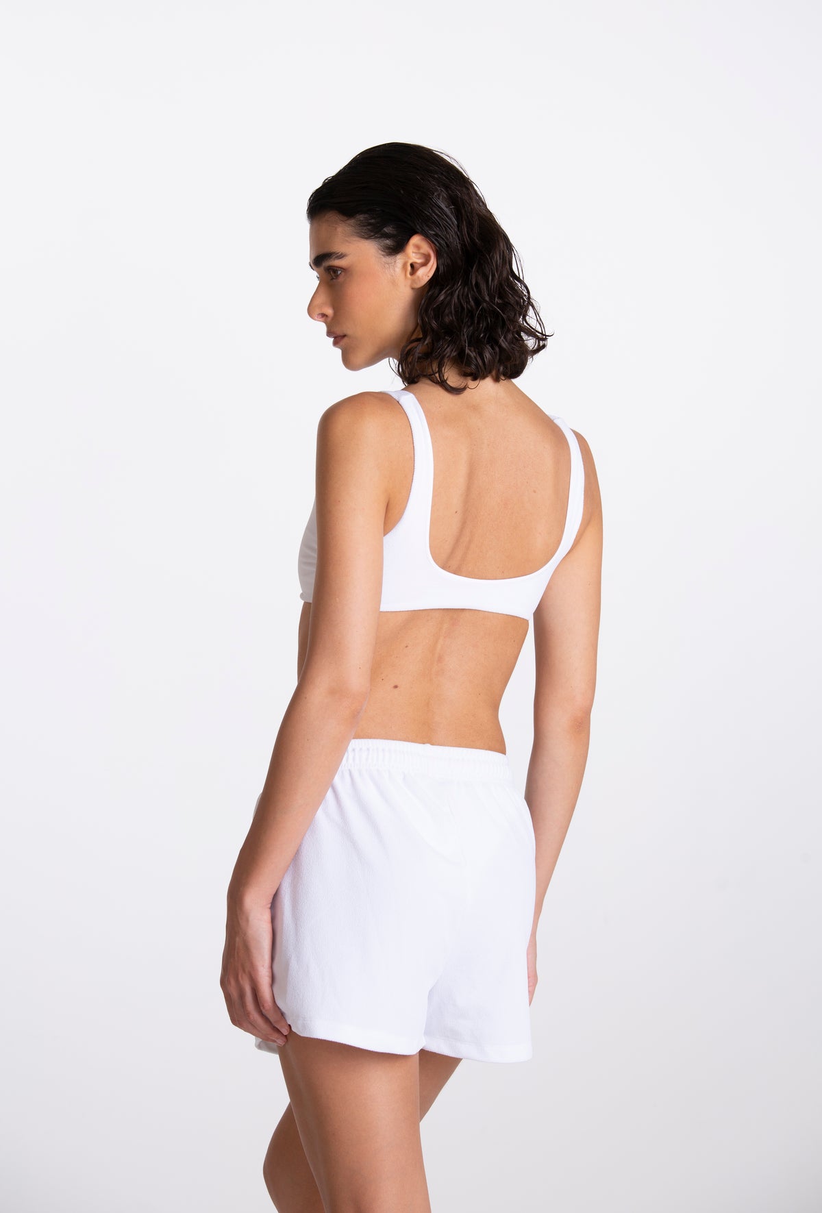 Pantaloncini Donna Bianco