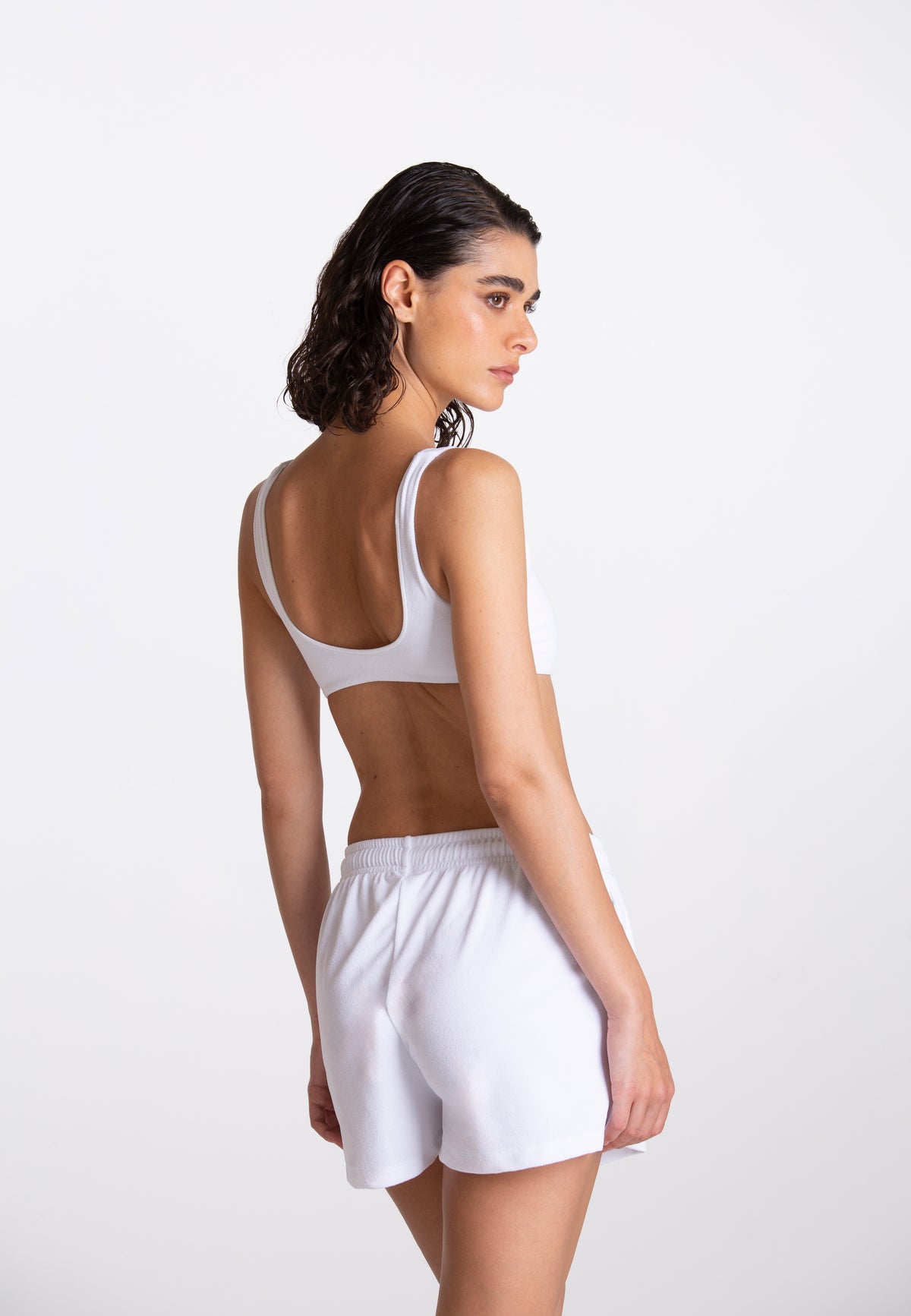 Pantaloncini Donna Bianco