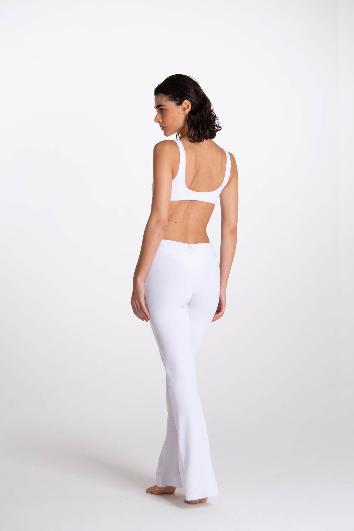 Pantalone Classico Bianco