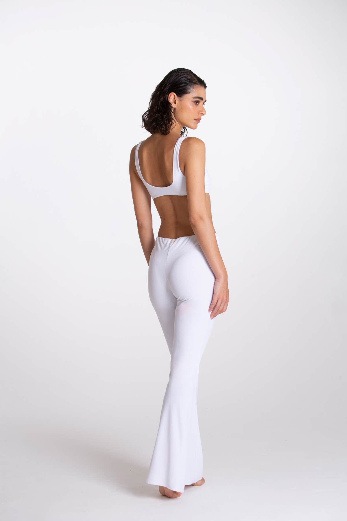 Pantalone Classico Bianco