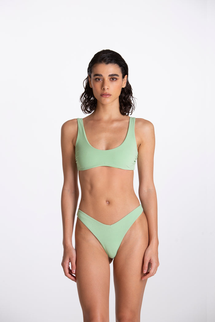 Allegra Edamame Bandeau Bikini