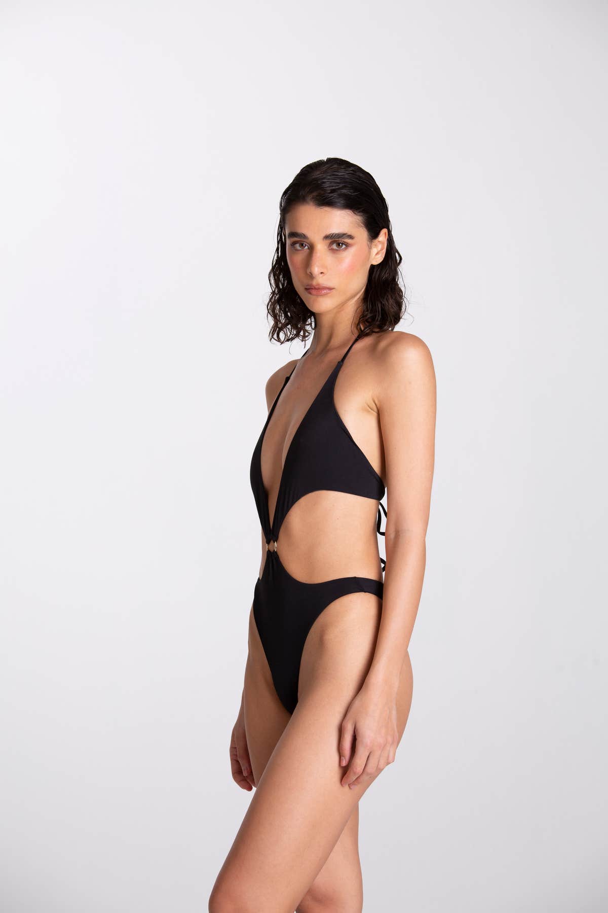 Alessia Black One-Piece Swimsuit