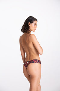 Slip Formentera Maculato Rosso