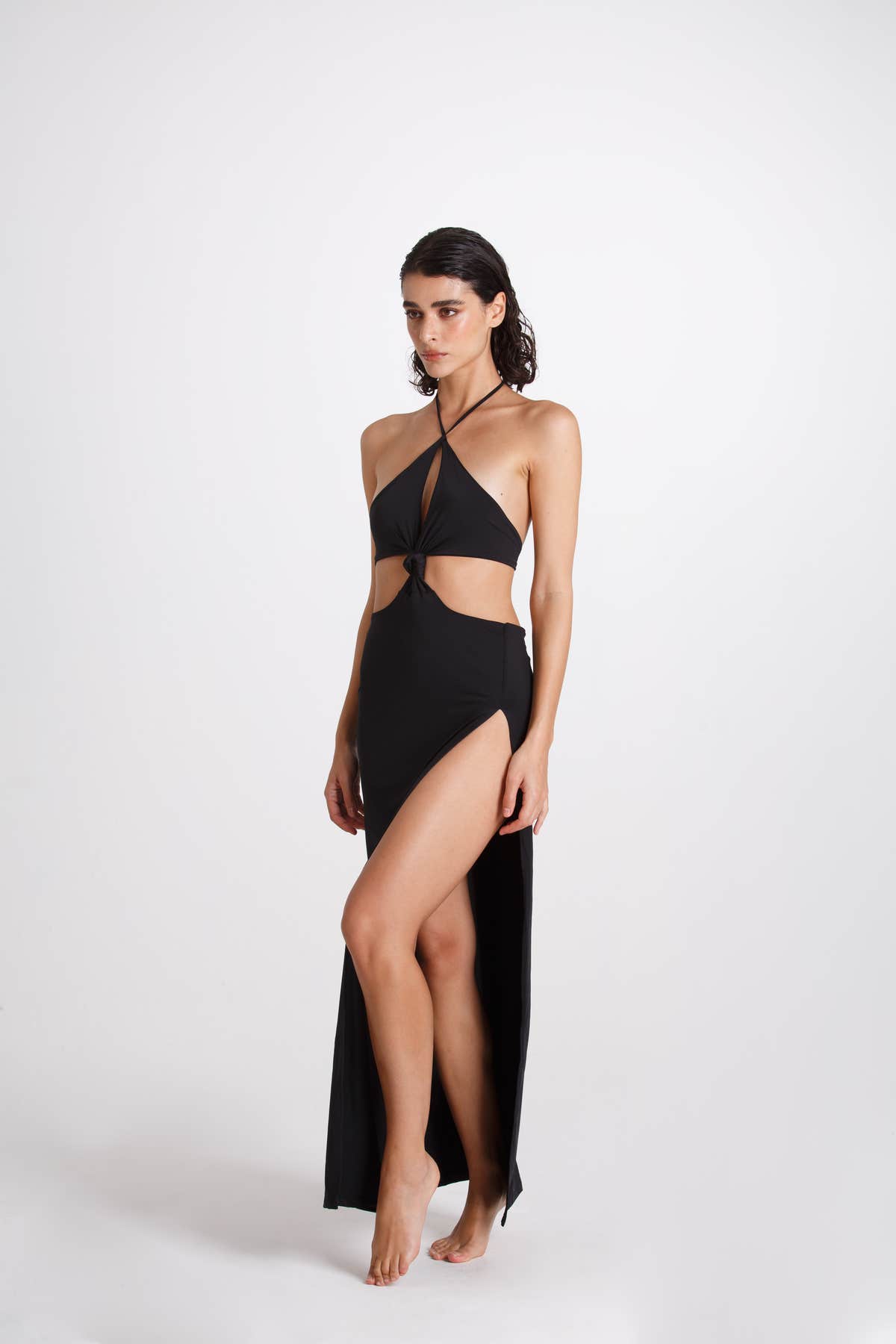 Vestito Lungo Alessia Nero