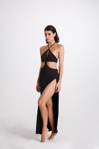 Vestito Lungo Alessia Nero