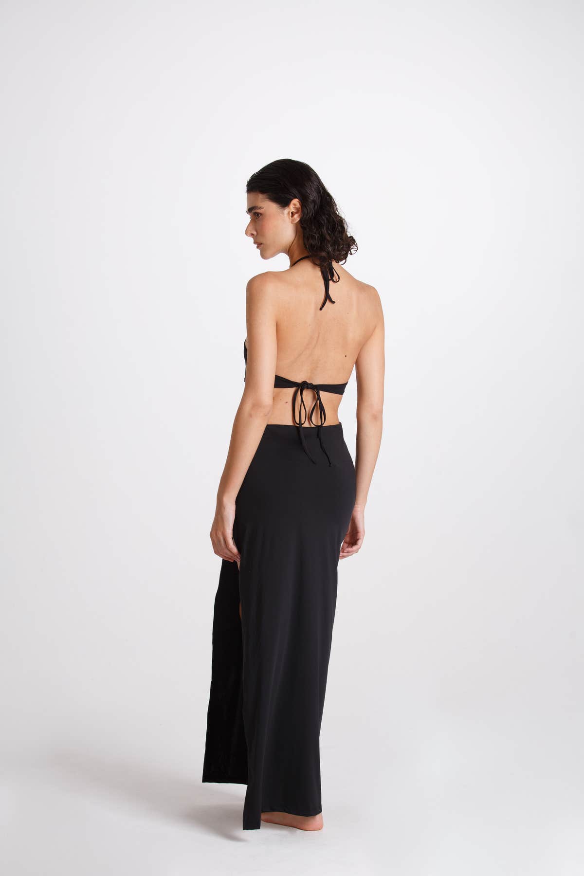 Vestito Lungo Alessia Nero