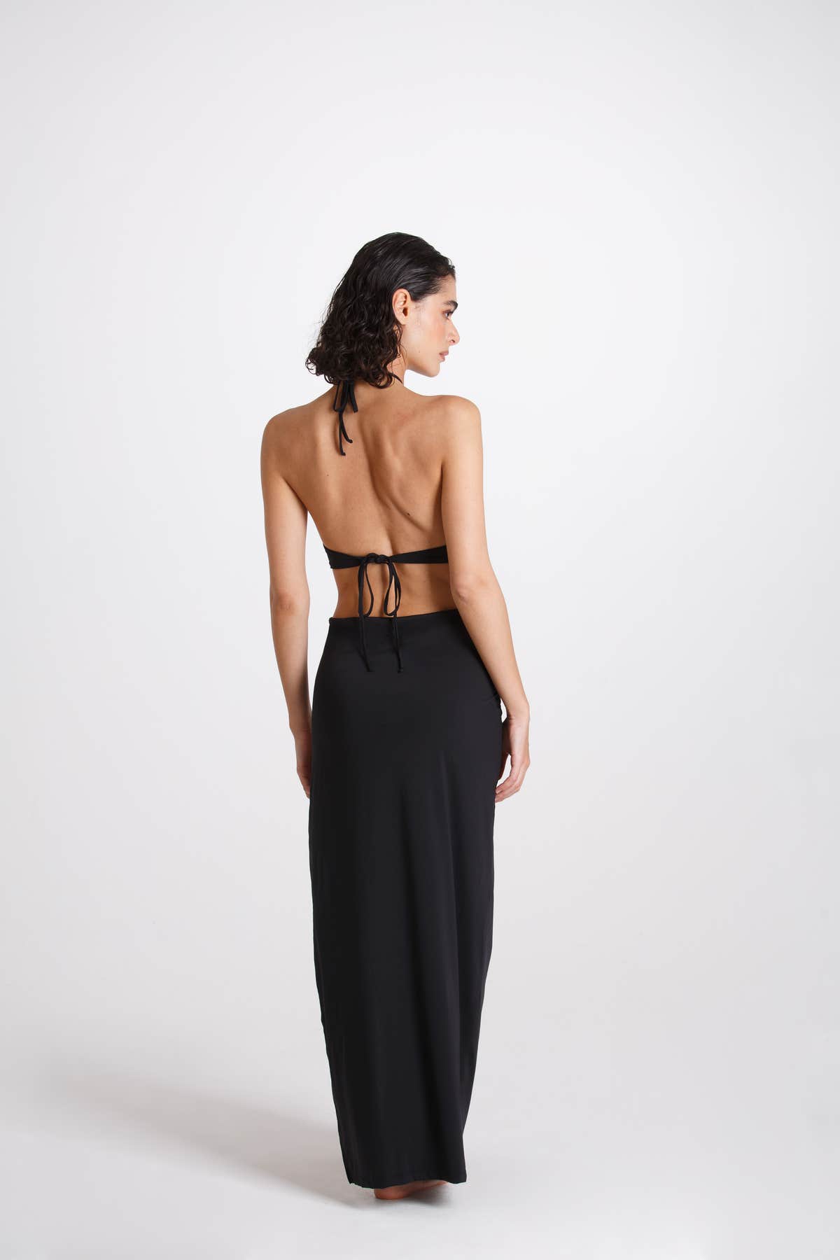 Vestito Lungo Alessia Nero
