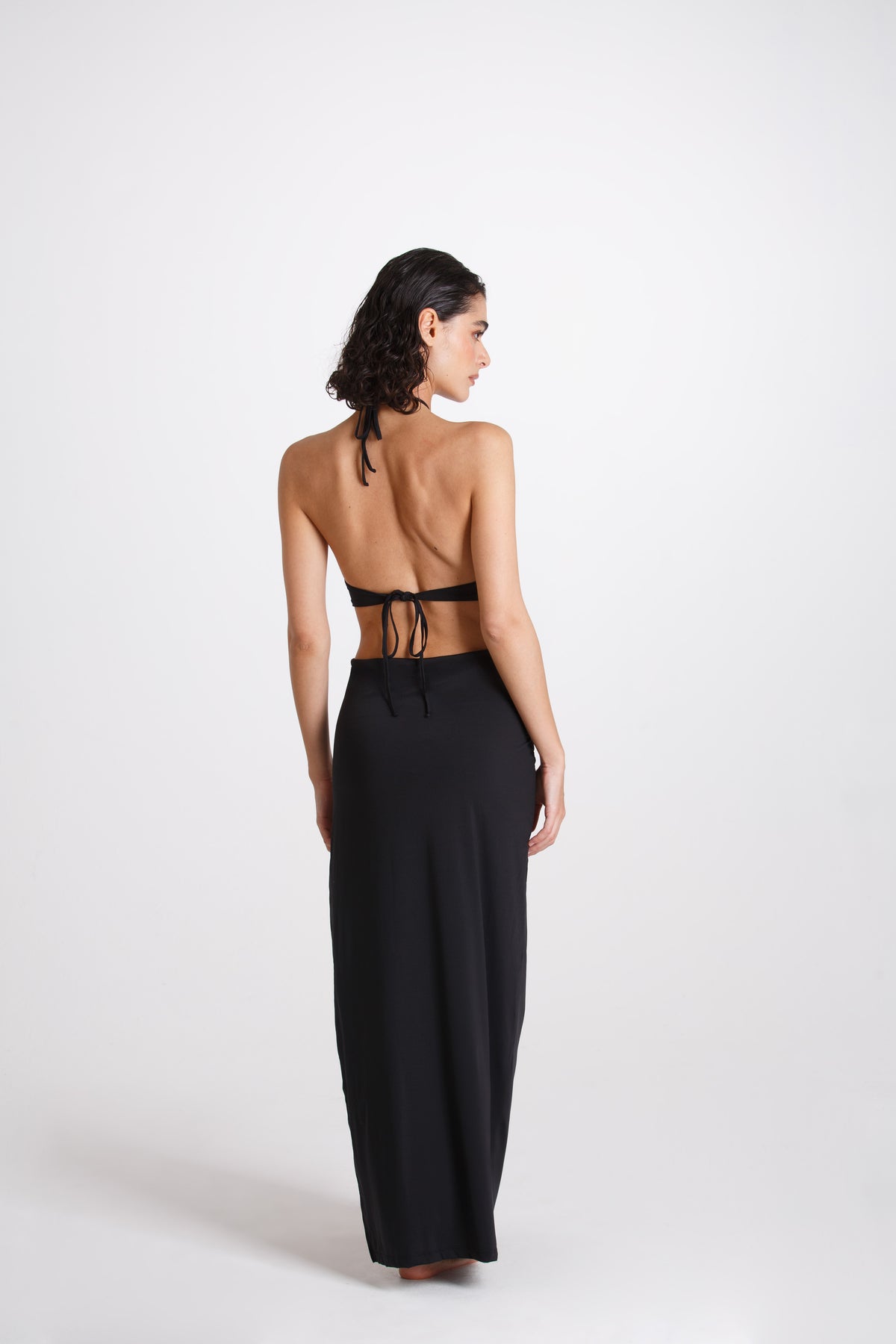 Vestito Lungo Alessia Nero