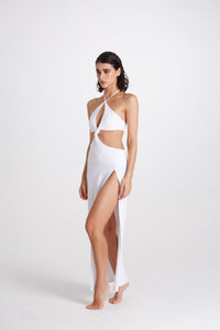 Vestito Lungo Alessia Bianco