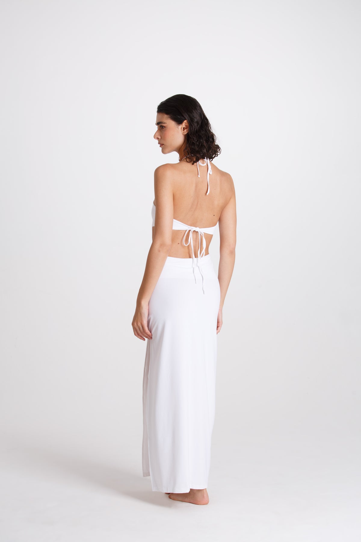 Vestito Lungo Alessia Bianco