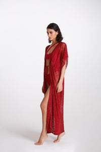Copricostume Lungo Bordeaux