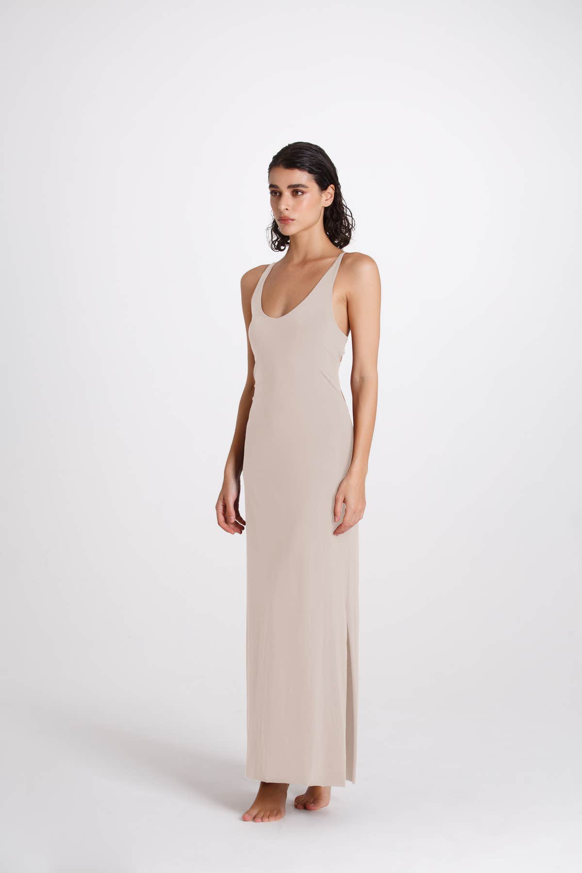 Vestito Lungo Incrociato Bond