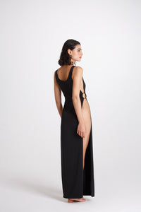 Vestito Lungo Marea Nero