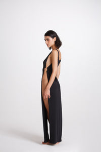 Vestito Lungo Marea Nero