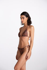 Bikini Chiara Zebrato Marrone