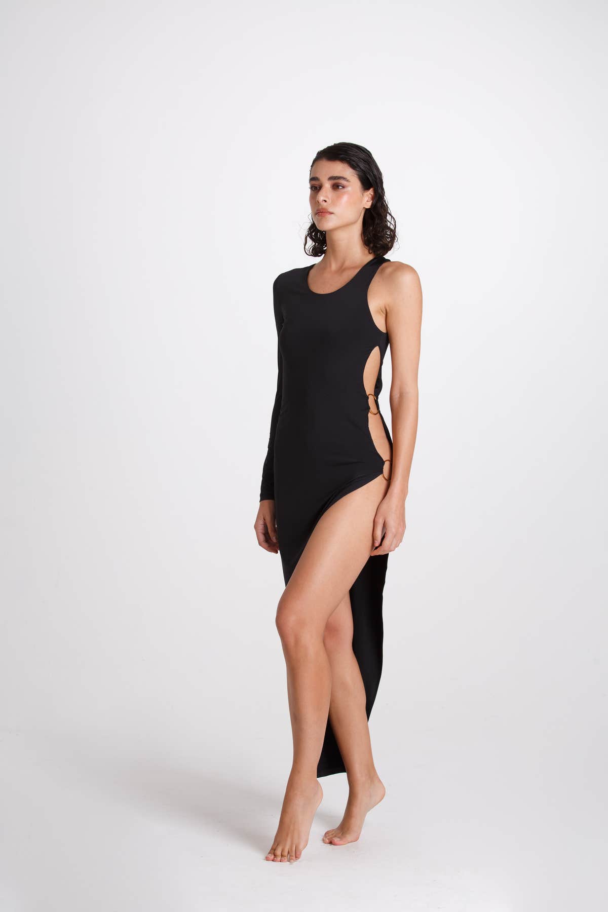 Vestito lungo Sofia Nero