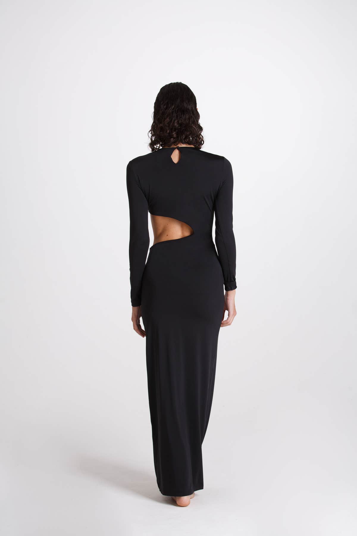 Vestito Lungo Sara Nero
