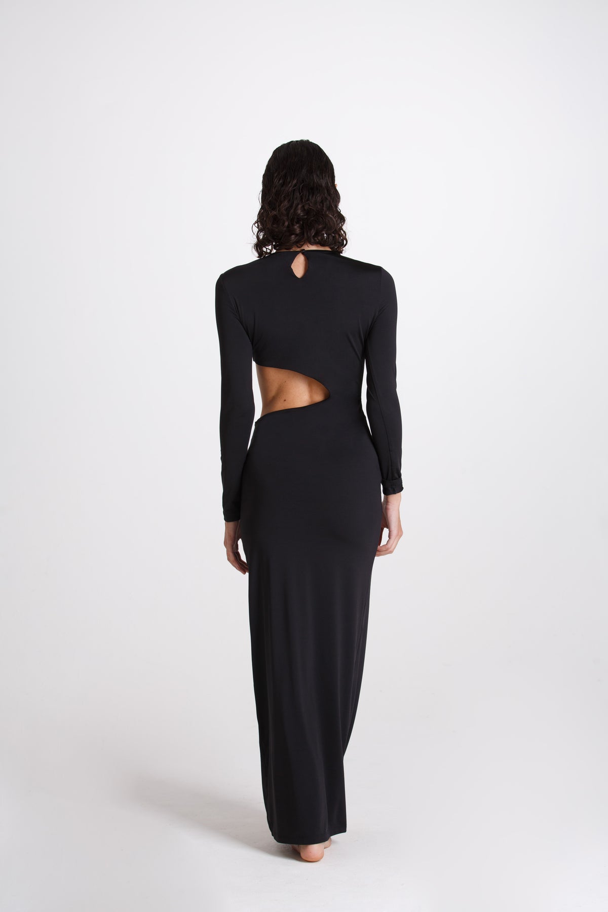 Vestito Lungo Sara Nero