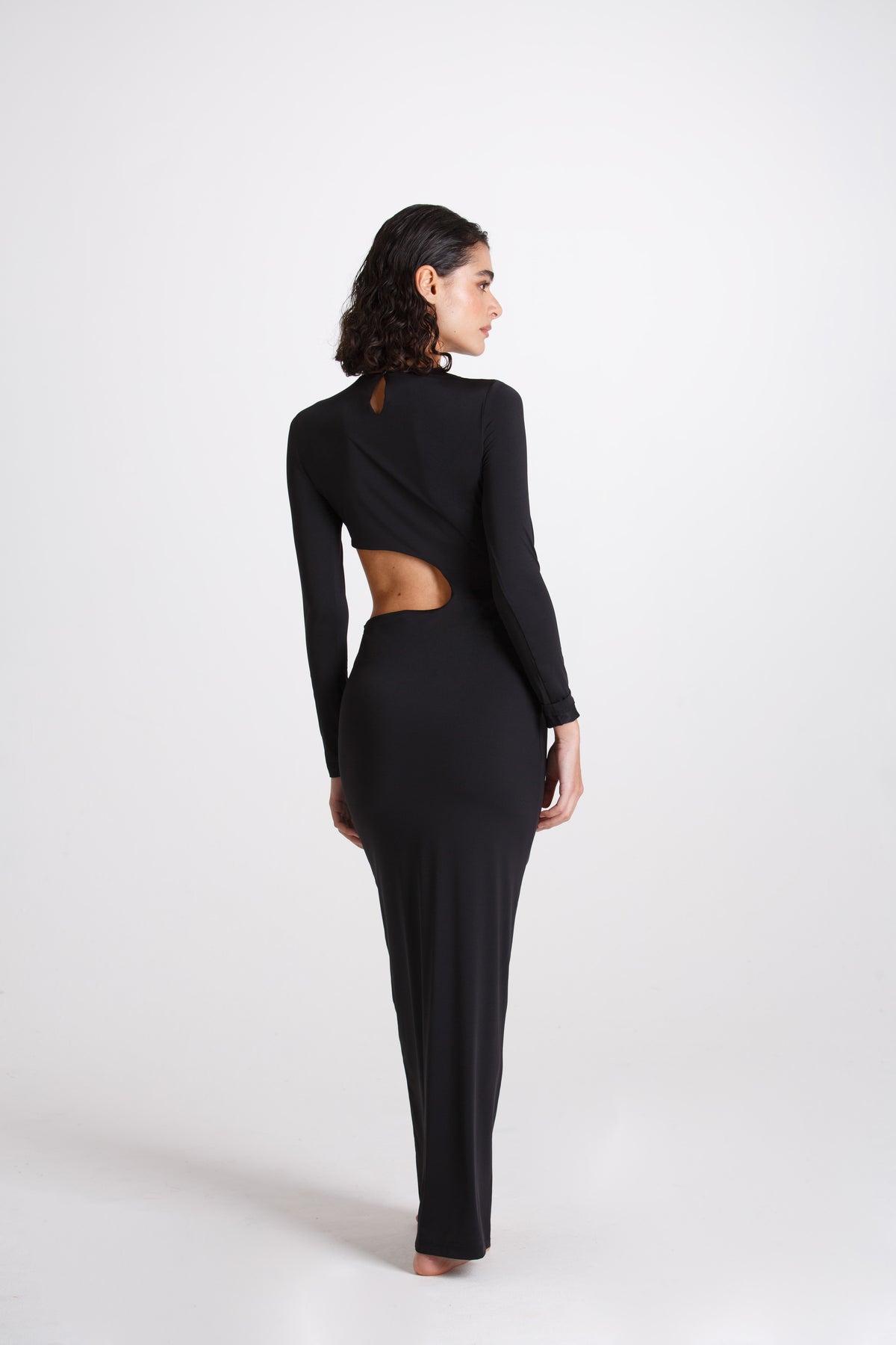 Vestito Lungo Sara Nero