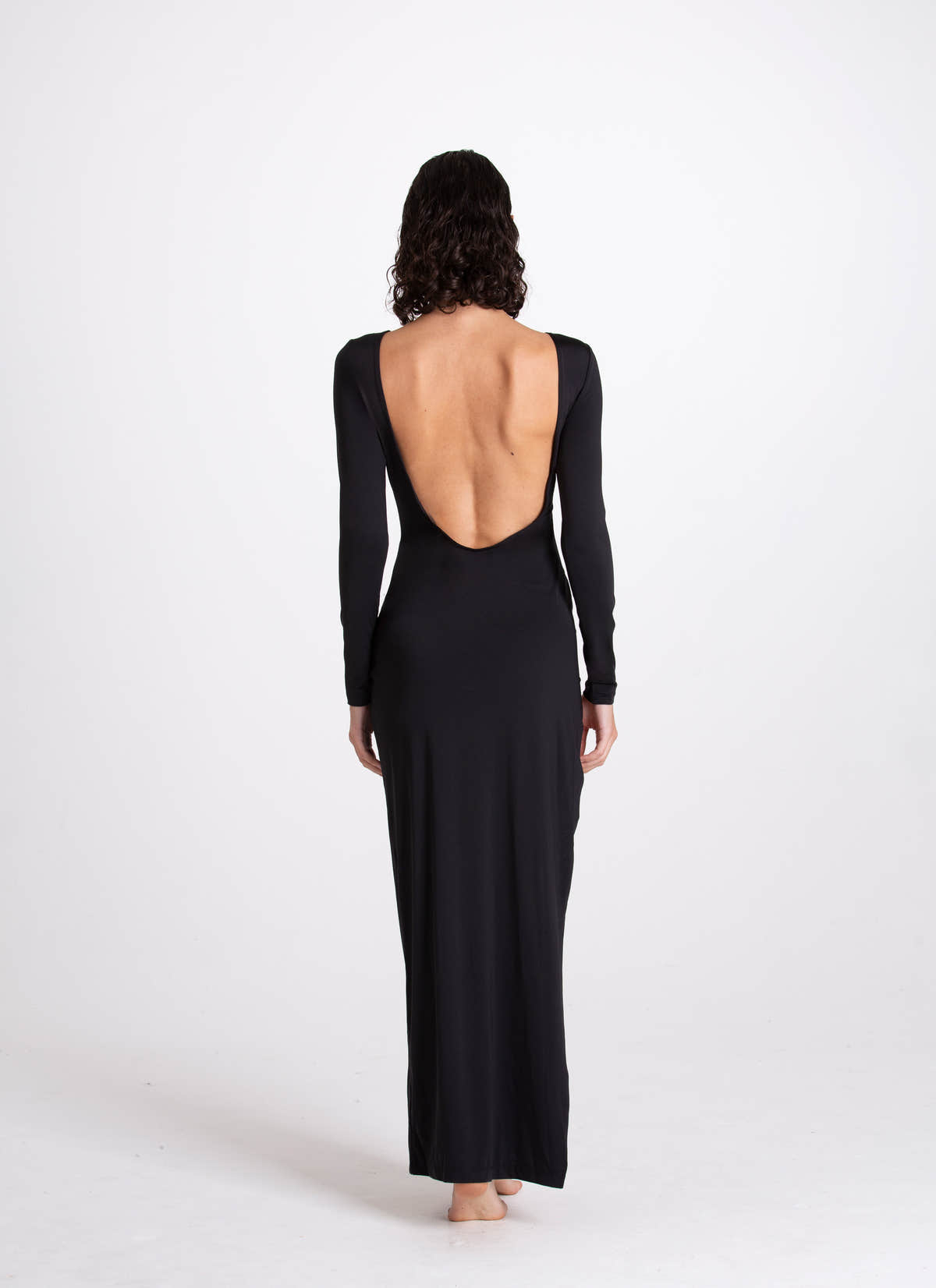 Vestito lungo Vittoria Nero