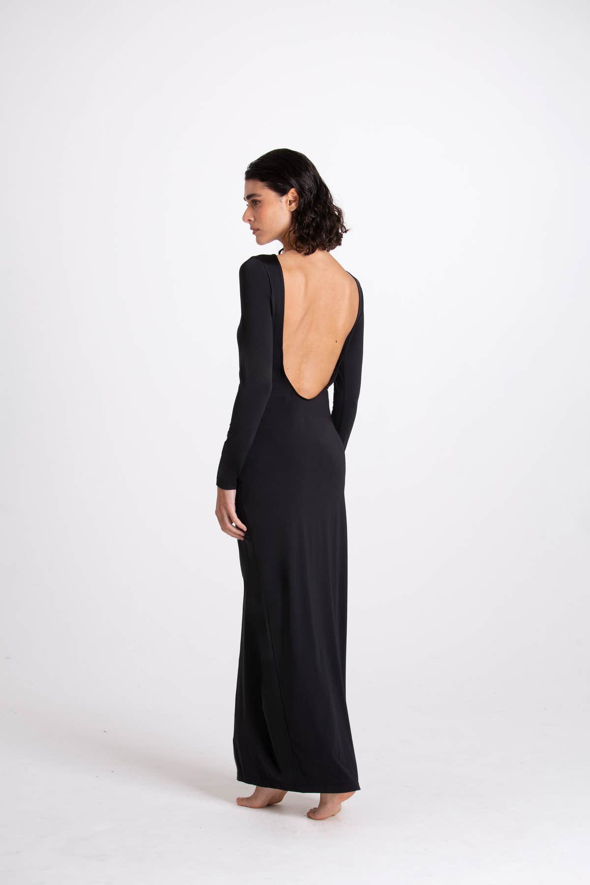 Vestito lungo Vittoria Nero