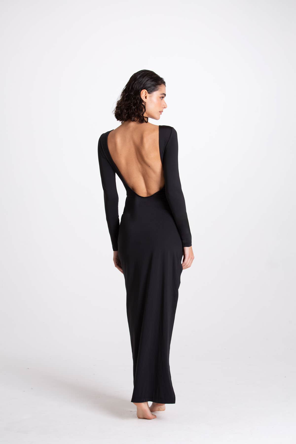 Vestito lungo Vittoria Nero