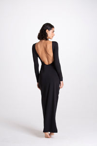 Vestito lungo Vittoria Nero