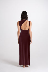 LONG CUT OUT DRESS