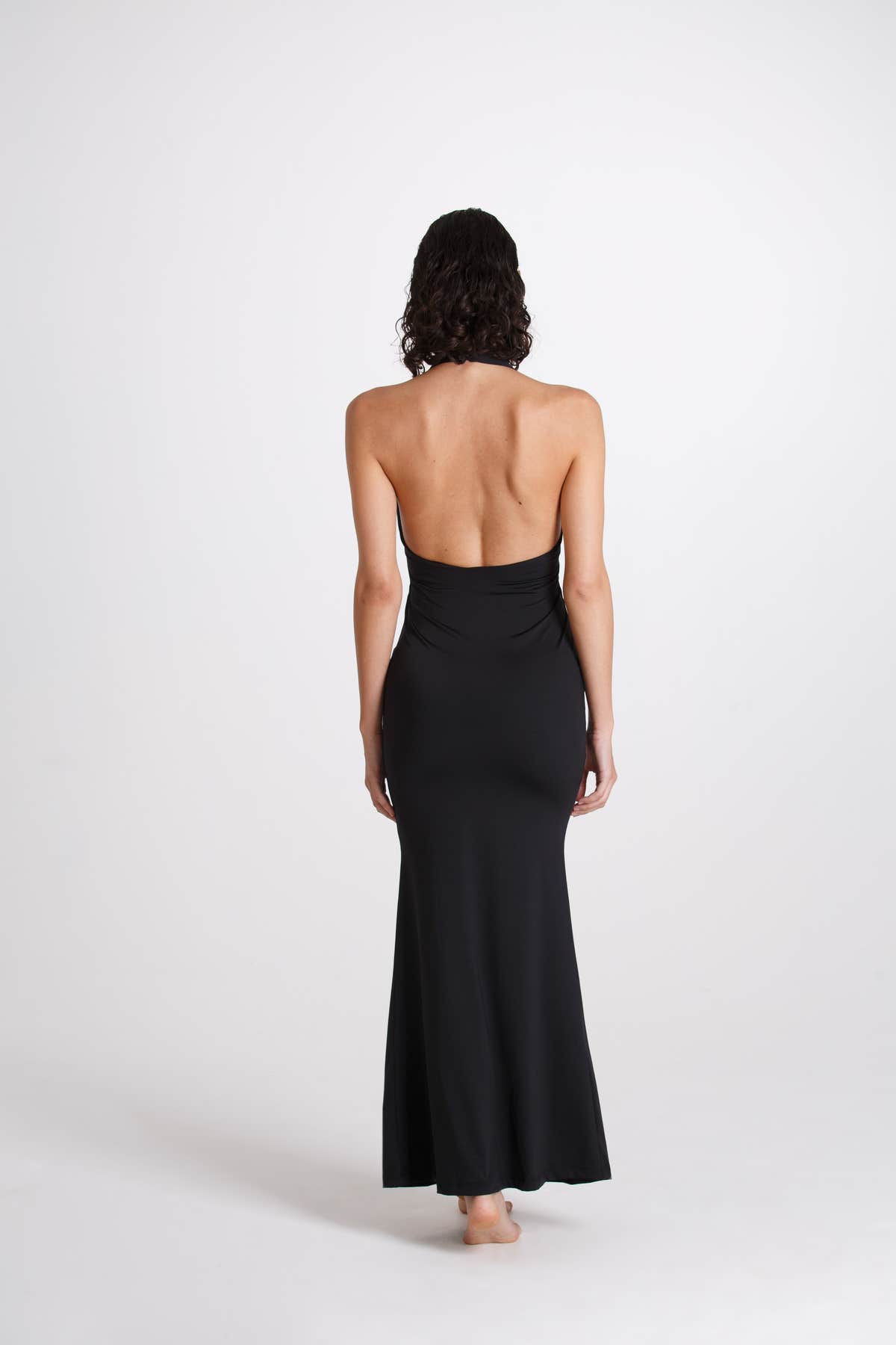 Vestito Lungo Elena Nero