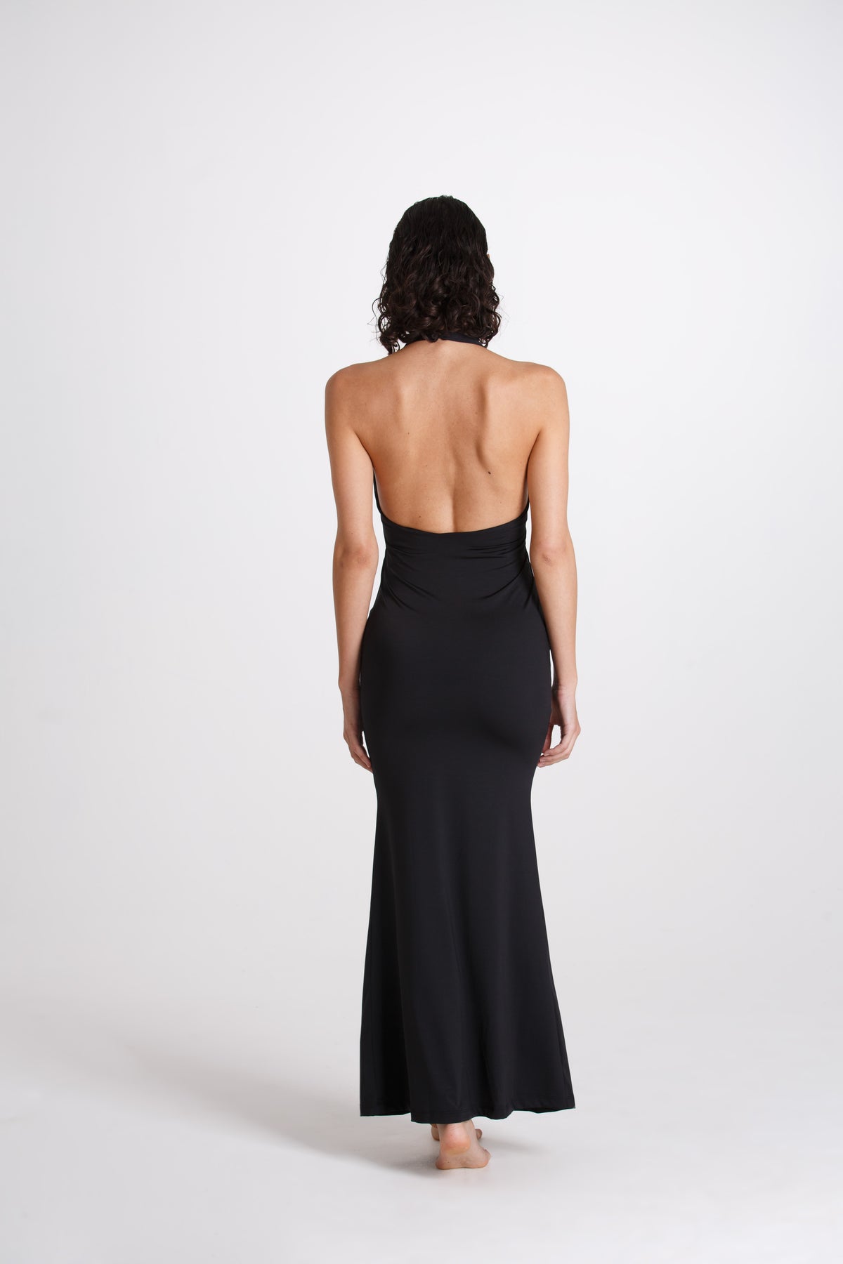 Vestito Lungo Elena Nero